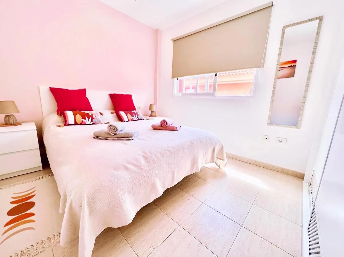 !!! Relaxing View, The Heights Apartment With Terrace And Heated Pools, Los Cristianos Hiszpania