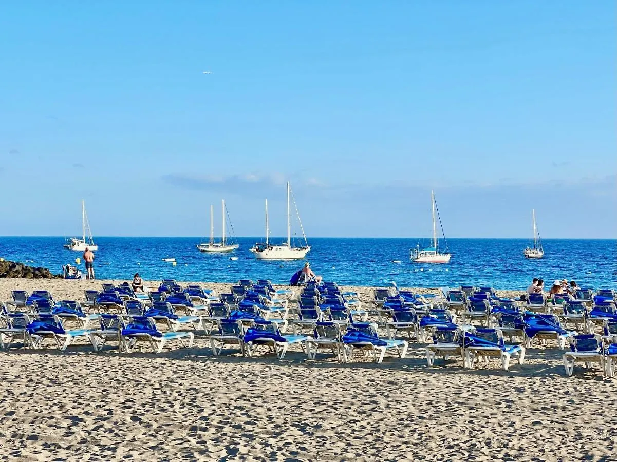!!! Relaxing View, The Heights Apartment With Terrace And Heated Pools, Los Cristianos Hiszpania