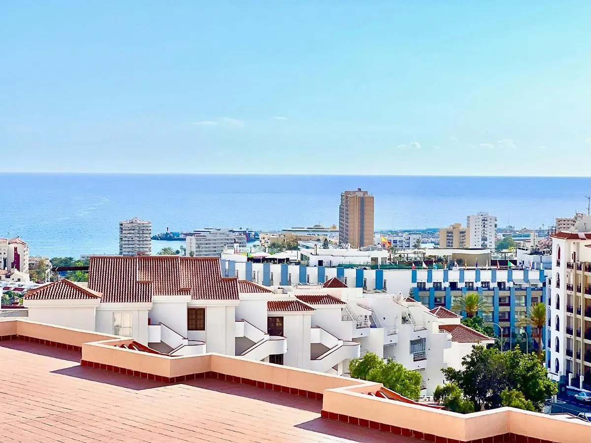!!! Relaxing View, The Heights Apartment With Terrace And Heated Pools, Los Cristianos Los Cristianos (Tenerife)