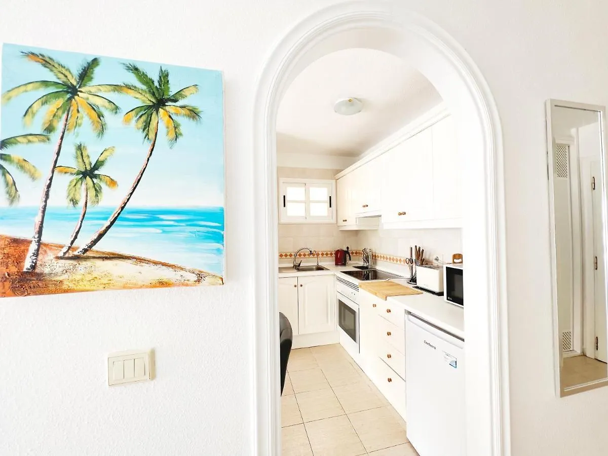 !!! Relaxing View, The Heights Apartment With Terrace And Heated Pools, Los Cristianos Hiszpania