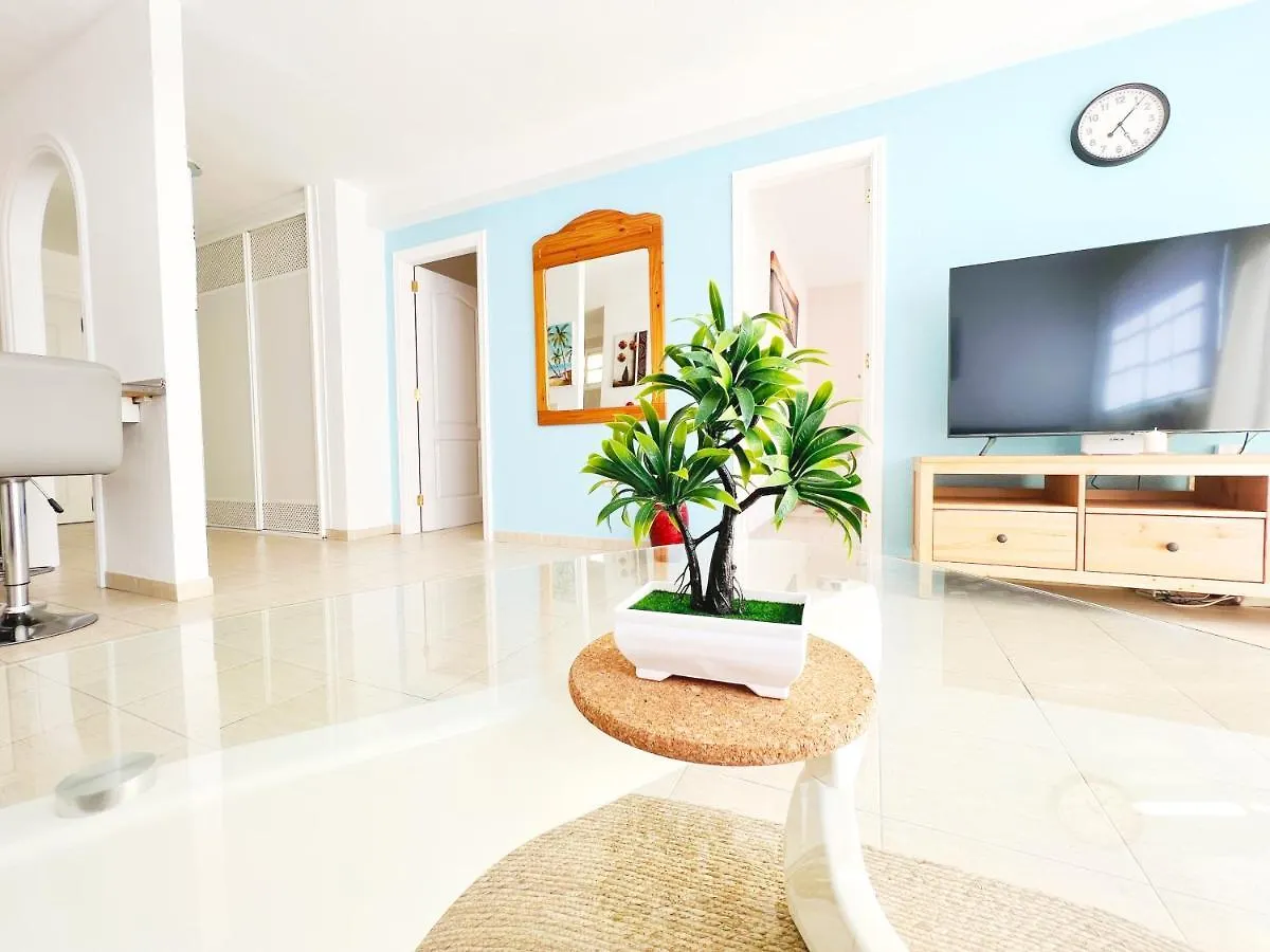 !!! Relaxing View, The Heights Apartment With Terrace And Heated Pools, Los Cristianos 0*, لوس كريستيانوس إسبانيا